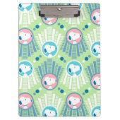 pinda's | Snoopy Mint Green Deco Dreams Patroon Klembord (Voorkant)