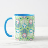 pinda's | Snoopy Mint Green Deco Dreams Patroon Mok (Links)