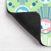 pinda's | Snoopy Mint Green Deco Dreams Patroon Muismat (Hoek)