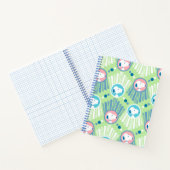 pinda's | Snoopy Mint Green Deco Dreams Patroon Notitieboek (Binnen)