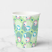 pinda's | Snoopy Mint Green Deco Dreams Patroon Papieren Bekers (Rechts)