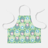 pinda's | Snoopy Mint Green Deco Dreams Patroon Schort (Voorkant)