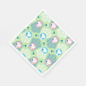 pinda's | Snoopy Mint Green Deco Dreams Patroon Servet (Hoek)
