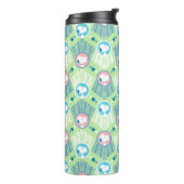 pinda's | Snoopy Mint Green Deco Dreams Patroon Thermosbeker (Gedraaid links)