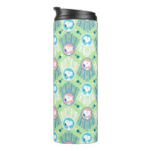 pinda's | Snoopy Mint Green Deco Dreams Patroon Thermosbeker (Geroteerd rechts)