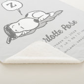 pinda's | Snoopy Nap Baby Sherpa Deken (3/4)
