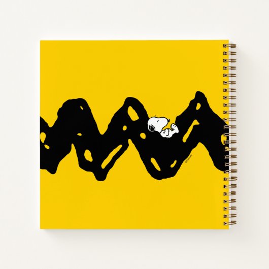 pinda's | Snoopy Nap Notitieboek (Achterkant)