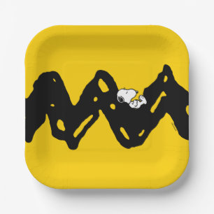 pinda's   Snoopy Nap Papieren Bordje