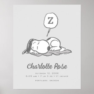 pinda's   Snoopy Nap Poster