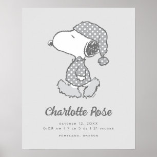 pinda's   Snoopy Nap Poster
