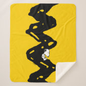 pinda's | Snoopy Nap Sherpa Deken (Voorkant)