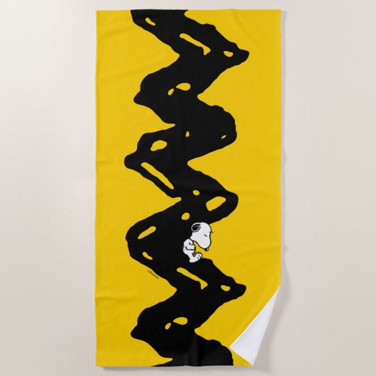 pinda's | Snoopy Nap Strandlaken (Voorkant)