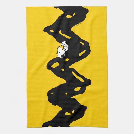 pinda's | Snoopy Nap Theedoek (Verticaal)