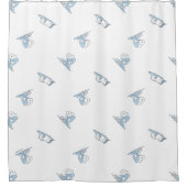 pinda's | Snoopy Nap Time Pattern Douchegordijn (Voorkant)