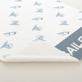 pinda's | Snoopy Nap Time Pattern Sherpa Deken (3/4)