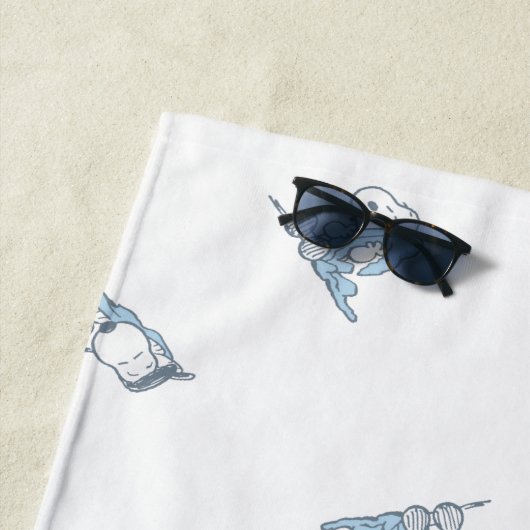 pinda's | Snoopy Nap Time Pattern Strandlaken (In situ)