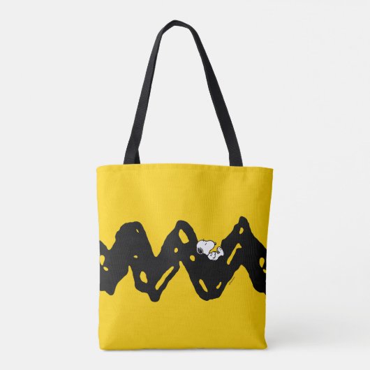 pinda's | Snoopy Nap Tote Bag (Achterkant)