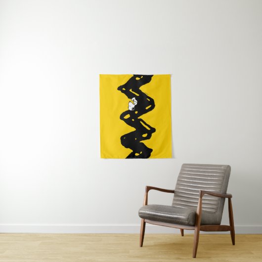 pinda's | Snoopy Nap Wandkleed (In situ)