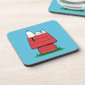 pinda's | Snoopy Napping Bier Onderzetter (Linkerzijde)