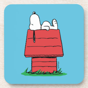 pinda's Snoopy Napping Bier Onderzetter