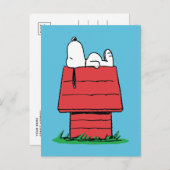 pinda's | Snoopy Napping Briefkaart (Voorkant / Achterkant)