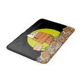 pinda's | Snoopy Napping in de pompoenpleister Badmat (Gekanteld)