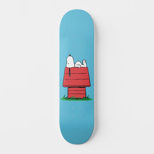pinda's | Snoopy Napping Persoonlijk Skateboard (Voorkant)