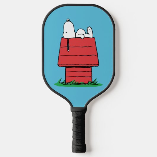 pinda's | Snoopy Napping Pickleball Paddle (Voorkant)