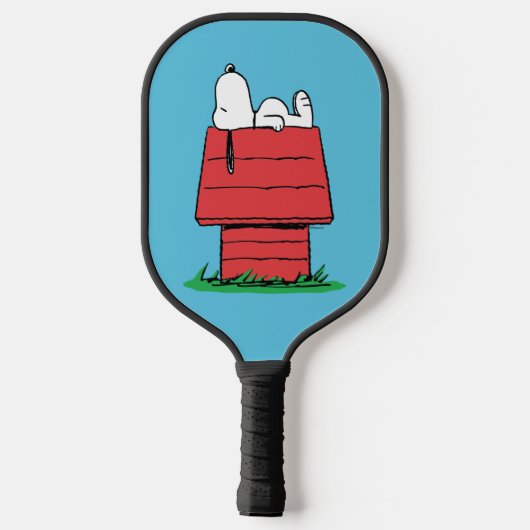 pinda's | Snoopy Napping Pickleball Paddle (Achterkant)