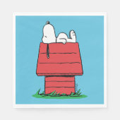 pinda's | Snoopy Napping Servet (Voorkant)