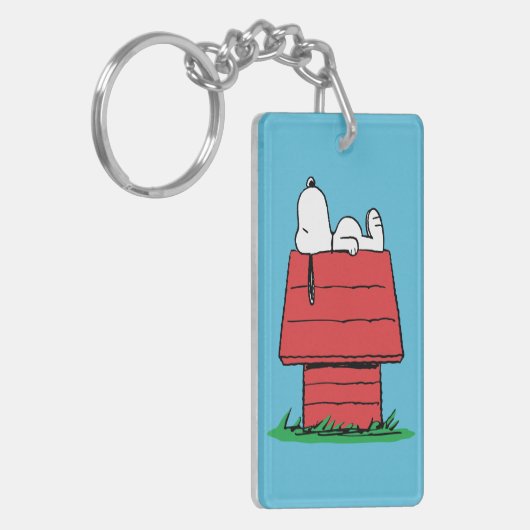 pinda's | Snoopy Napping Sleutelhanger (Voorkant Links)