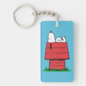 pinda's | Snoopy Napping Sleutelhanger (Voorkant)