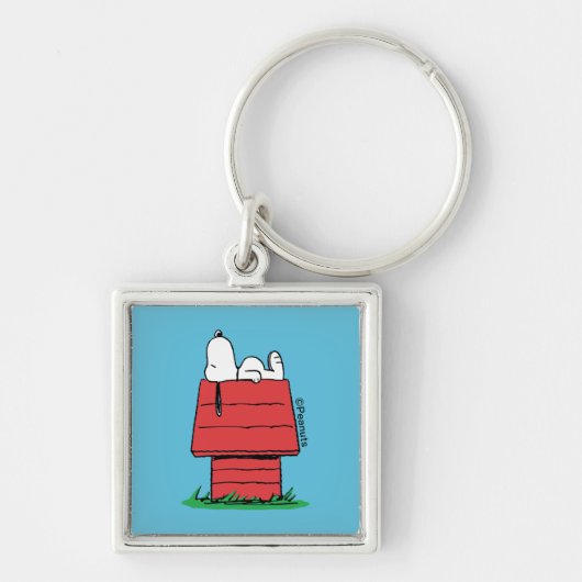 pinda's | Snoopy Napping Sleutelhanger (Voorkant)