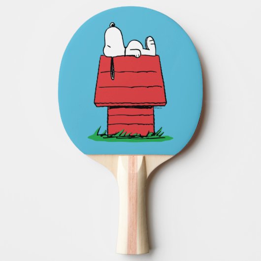 pinda's | Snoopy Napping Tafeltennisbatje (Voorkant)