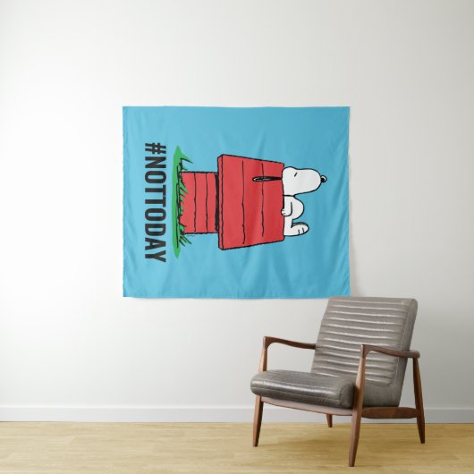 pinda's | Snoopy Napping Wandkleed (In Situ (horizontaal))