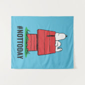 pinda's | Snoopy Napping Wandkleed (Voorkant (horizontaal))