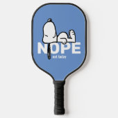 pinda's | Snoopy not Today Pickleball Paddle (Voorkant)