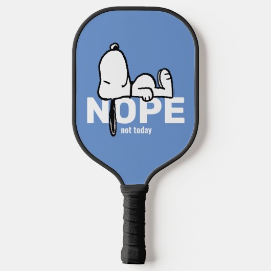 pinda's | Snoopy not Today Pickleball Paddle (Achterkant)