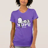pinda's | Snoopy not Today T-shirt (Voorkant)