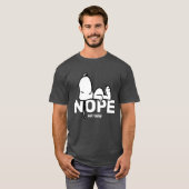 pinda's | Snoopy not Today T-shirt (Voorkant volledig)