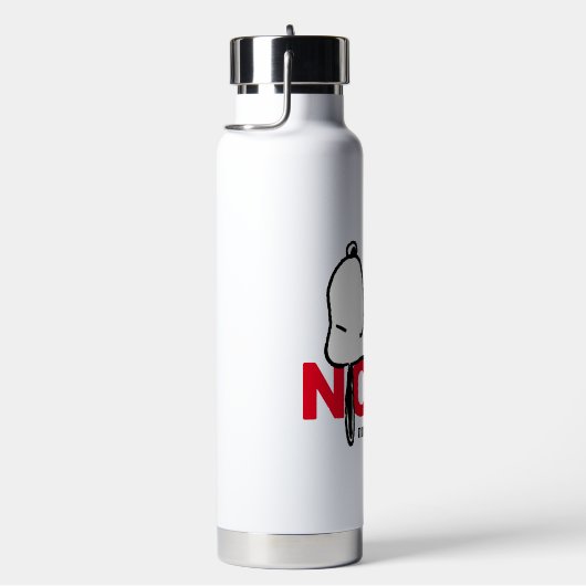 pinda's | Snoopy not Today Waterfles (Rechts)