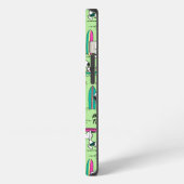 Pinda's | Snoopy Oceaan Vloed Patroon iPhone Hoesje (Linkerkant)