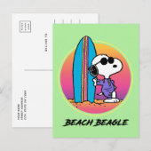 pinda's | Snoopy Ocean High Tide Briefkaart (Voorkant / Achterkant)