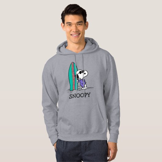 pinda's | Snoopy Ocean High Tide Hoodie (Voorkant volledig)