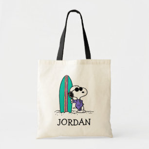 pinda's   Snoopy Ocean High Tide   Jouw namen toev Tote Bag