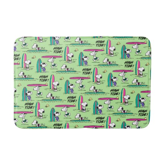 pinda's | Snoopy Ocean High Tide Pattern Badmat (Voorkant)