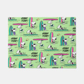 pinda's | Snoopy Ocean High Tide Pattern Deurmat (Voorkant)