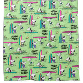 pinda's | Snoopy Ocean High Tide Pattern Douchegordijn (Voorkant)