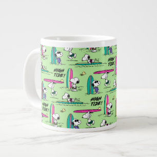 pinda's   Snoopy Ocean High Tide Pattern Grote Koffiekop