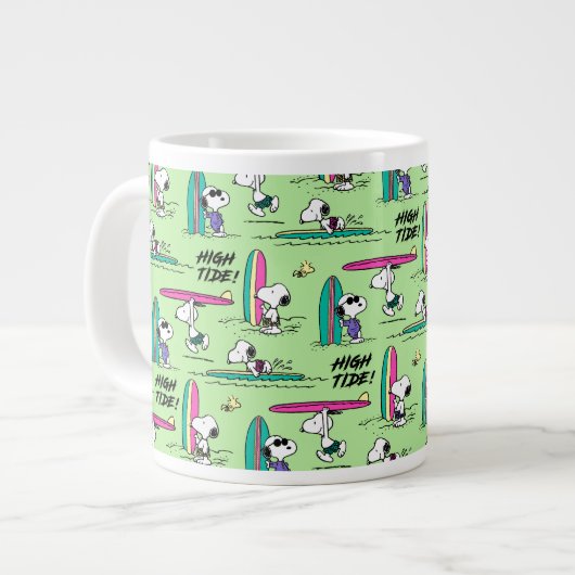 pinda's | Snoopy Ocean High Tide Pattern Grote Koffiekop (Links)